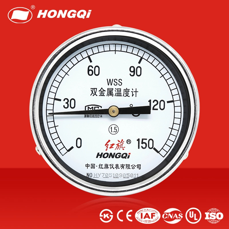Hongqi ® Medidor de temperatura del termómetro Bi-Metal barbacoa
