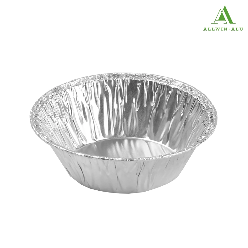 Factory Directly Wholesale Disposable Best Price Aluminum Foil Container Egg Tart Mold for Baking