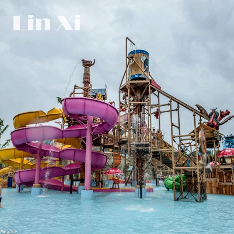 Children's Water Park Fiberglass Forest Slide Large Adult Amusement Park Sports Equipment