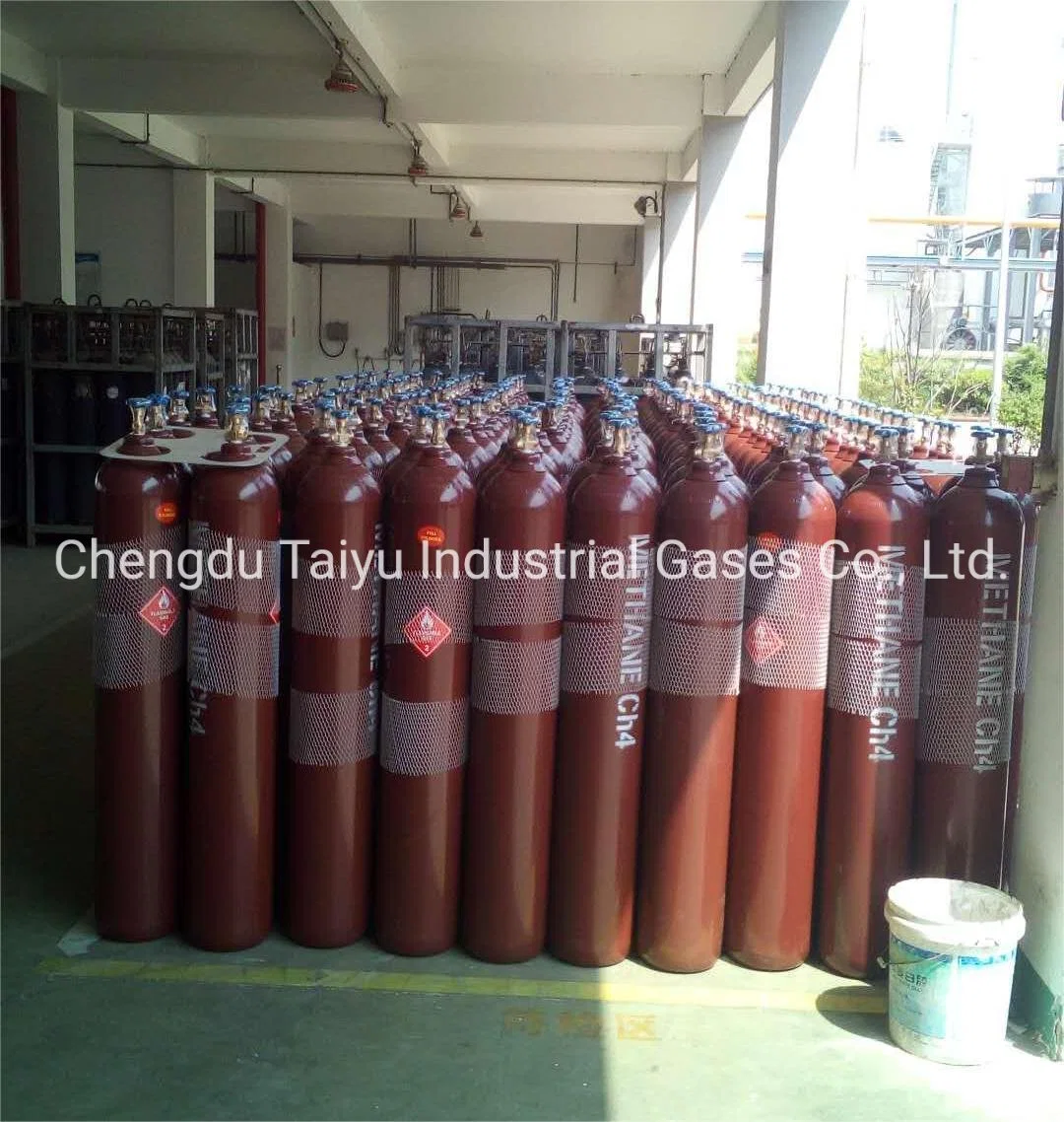 High Quality 99.5% CH4 Gas Methane Gas with Competitive Price