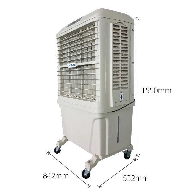 8000 CMH Airflow Electrical Floor Standing Evaporative Water Air Cooler