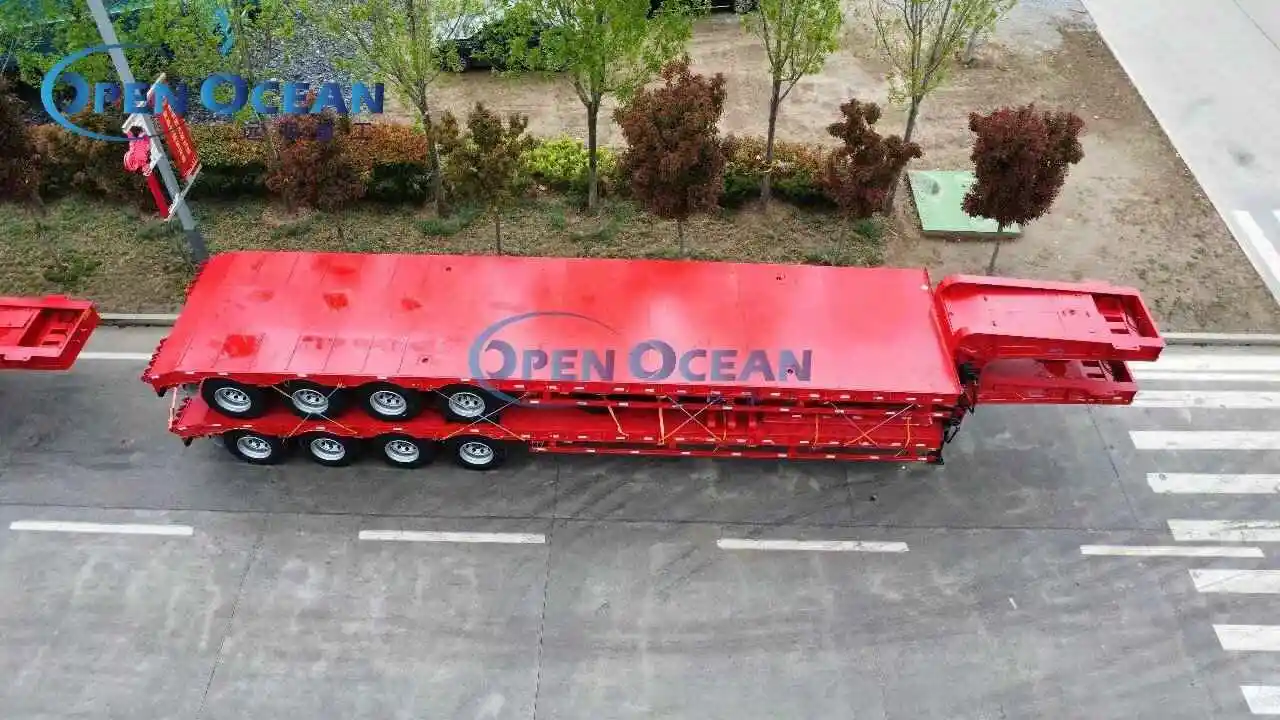 Most Power 3 Axle 55cbm Dry Bulk Cement Powder Tanker Semi Trailer