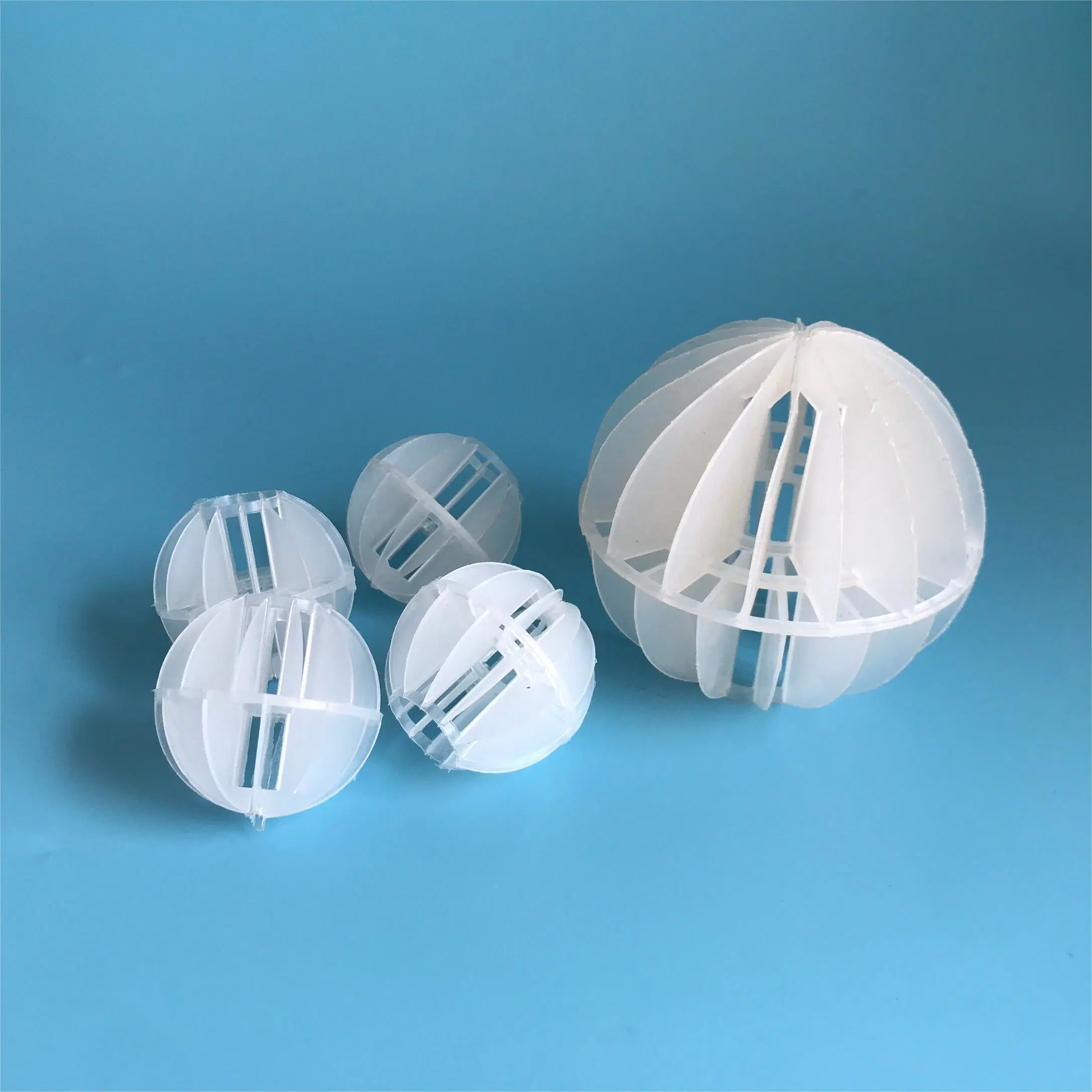 PE PP Rpp Polyhedral Hollow Plastic Tower Packing Ball for Scrubbing Tower