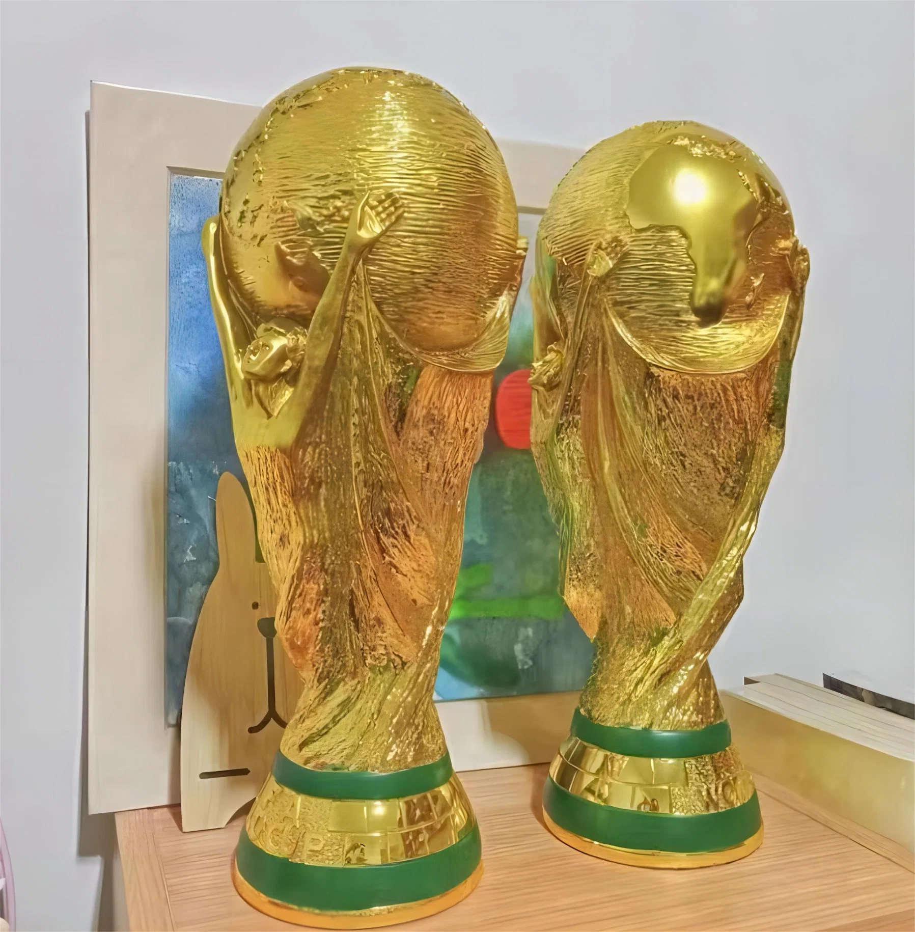 OEM Fabrik Customized Souvenir Fußball Golf Sport Kunststoff Trophy Cup Repliken Geschenke Polyresin Crafts Resin Trophy Award Medaillen Hersteller in China