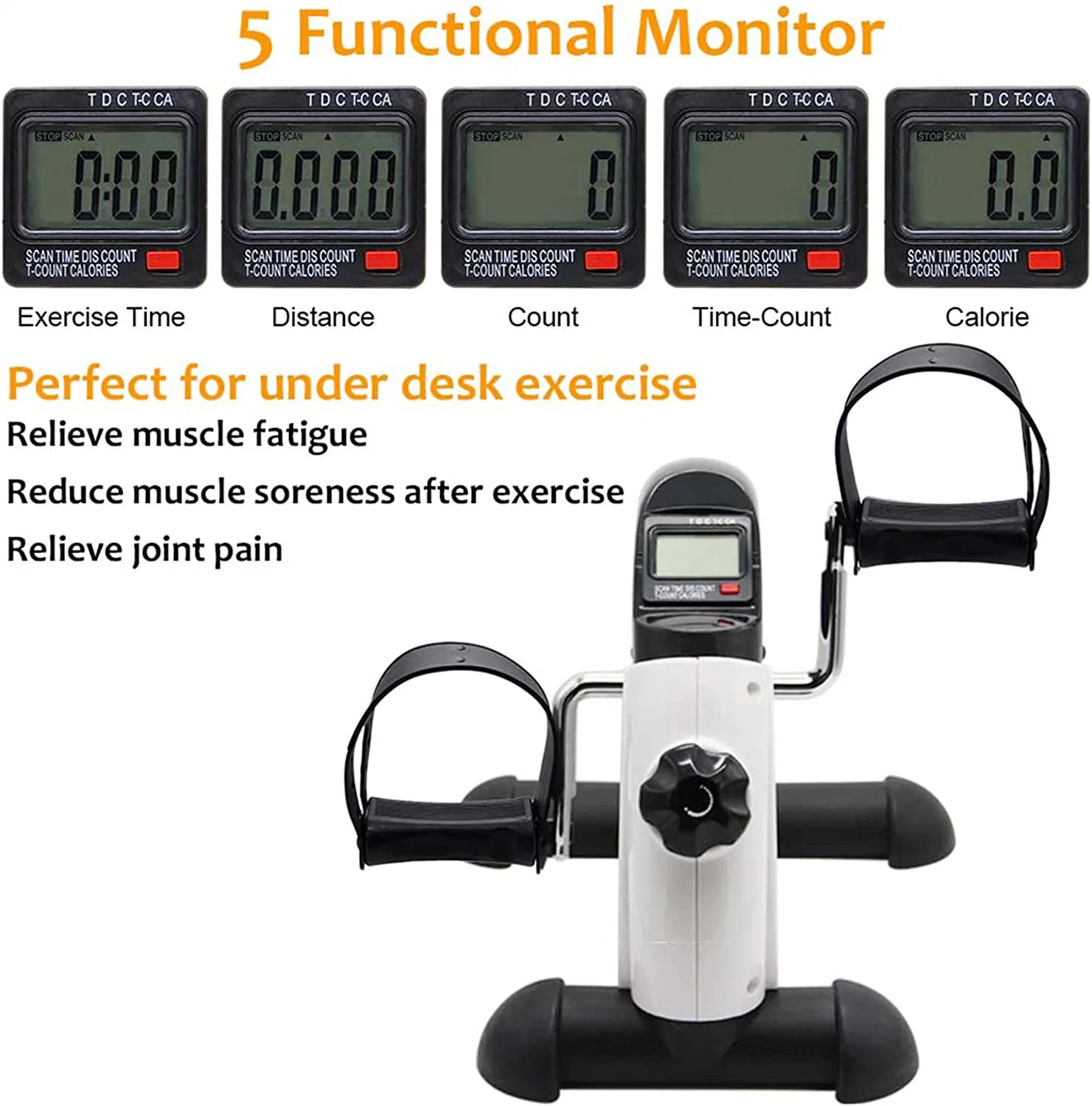 Elder педали сцепления в соответствии с мини-Desk Exerciser велосипеда