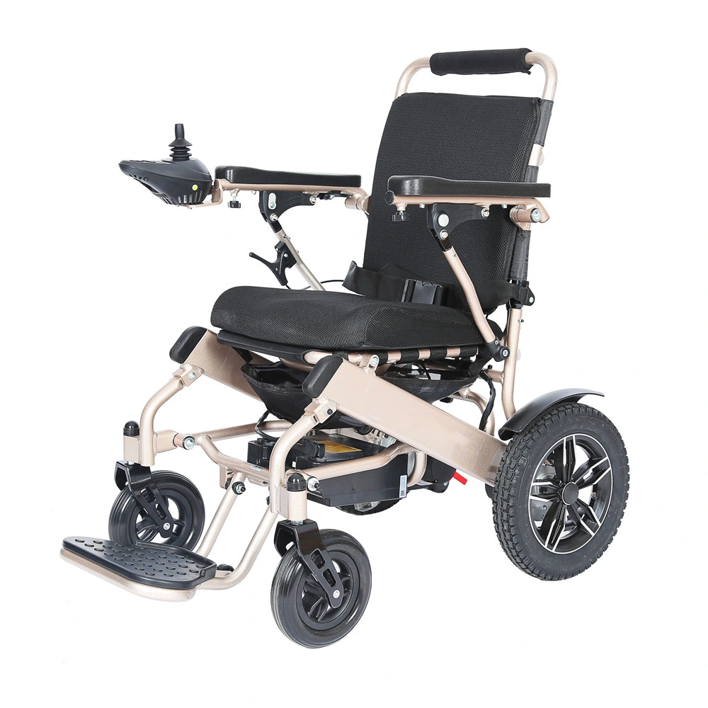 Lightweight Portable Folding Mobility Electric Wheelchair for Disabled