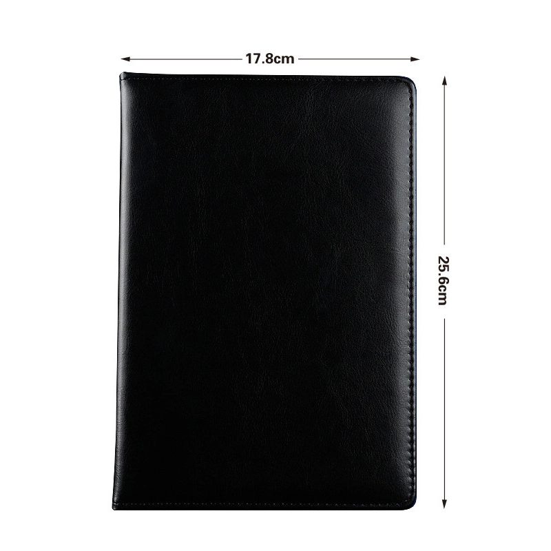 Customized Logo/Wholesale/Supplier PU Hard Shell Notebook, Wax Oil PU Leather Notebook