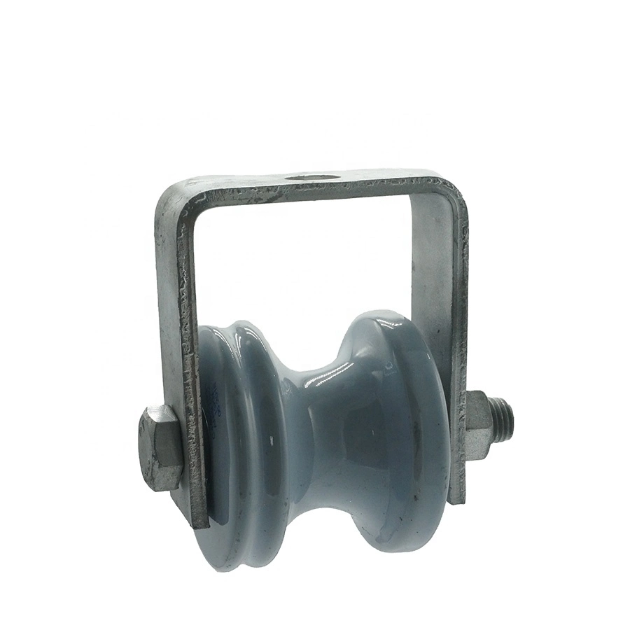 Hot DIP Electric Pole Galvanized Overhead Line Fitting Insulated D Iron Bracket