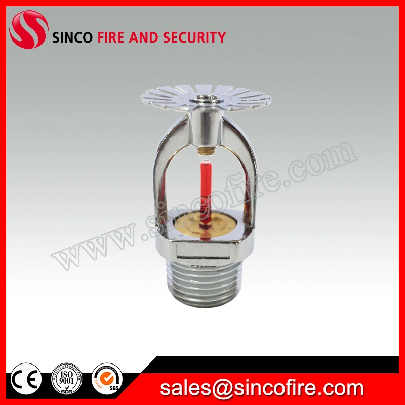 1/2 3/4 Inch NPT/ BSPT Brass Material Sprinkler Head Upright/Pendent/Sidewall Fire Sprinkler