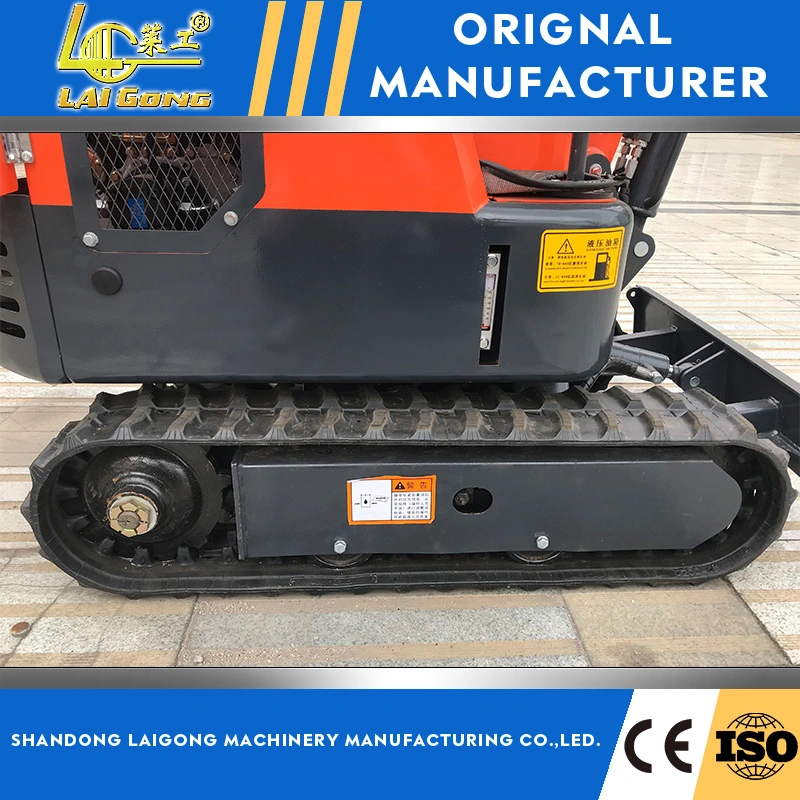 Lgcm 1ton Small Hydraulic Crawler Excavator LG10 with Breaker Hammer