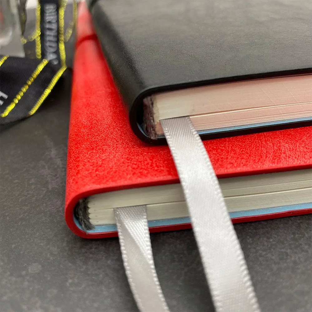 Beliebte maßgeschneiderte A5 Drucken Soft Leather Cover Agenda Planner Notizbuch