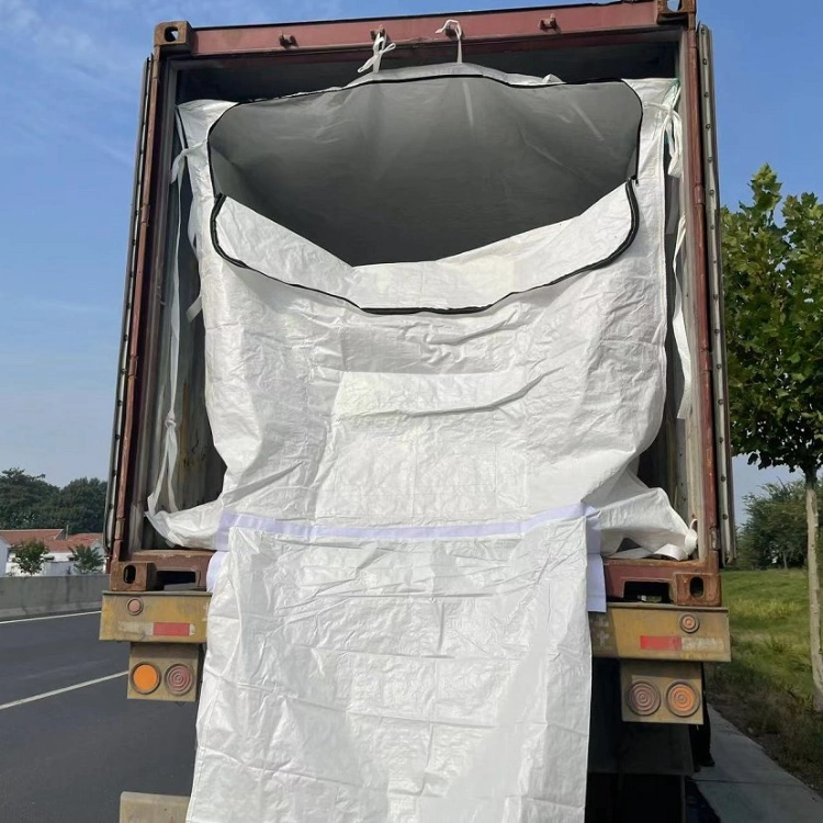 Flexible Container Liner Bag for Dry Bulk Cereal Grain Storage and Transport