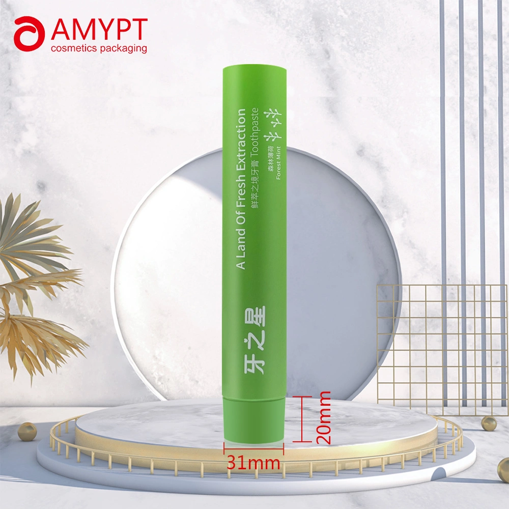 Customized Toothpaste Packaging PE Tube Empty Squeeze Tubes