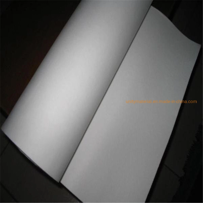 1260 C 1430c 6mm 5mm Thick Alumina Zircon Fibre Wool Adhesive Sheet Ceramic Fiber Thermal Insulation Refractory Wool Paper for Stove Sealing