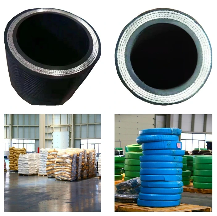 Hot Sale Steel Wire High Pressure Rubber DIN 4sh 4sp Hydraulic Hose Factory Wholesale/Supplier Customized Rubber Steel Wire Hose Steel Wire High Pressure Rubber DIN 4s