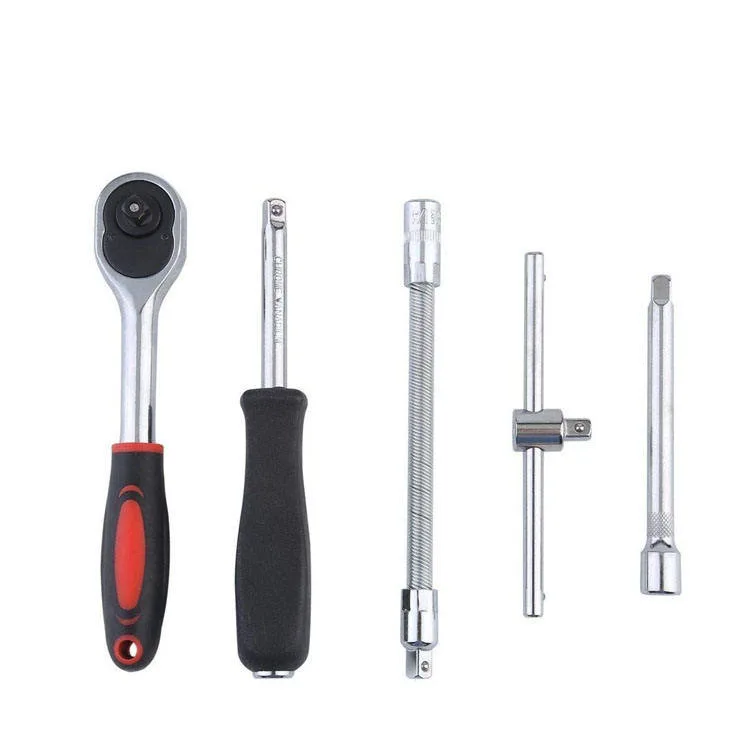 Chinese Tool Factory OEM Manufacturer Provide Auto Tool Heavy Duty Multifunction Wrench 53 Pieces Ratchet Socket Wrench Set