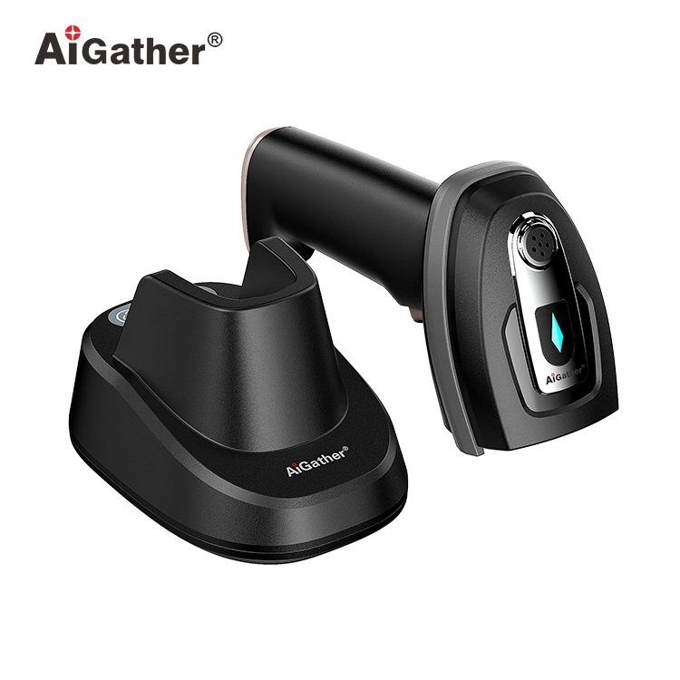 Aigather a-9533 2023 New 2D Barcode Scanner with Rechargeable Base