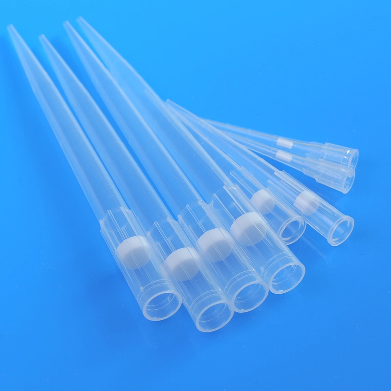 Cônes de pipettes à filtre micro plastique universels pour différents pipettes 10UL, 200UL1000UL