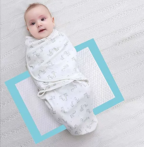 100 Pack Baby Disposable Changing Pads Disposable Underpads Waterproof Diaper Changing Pad