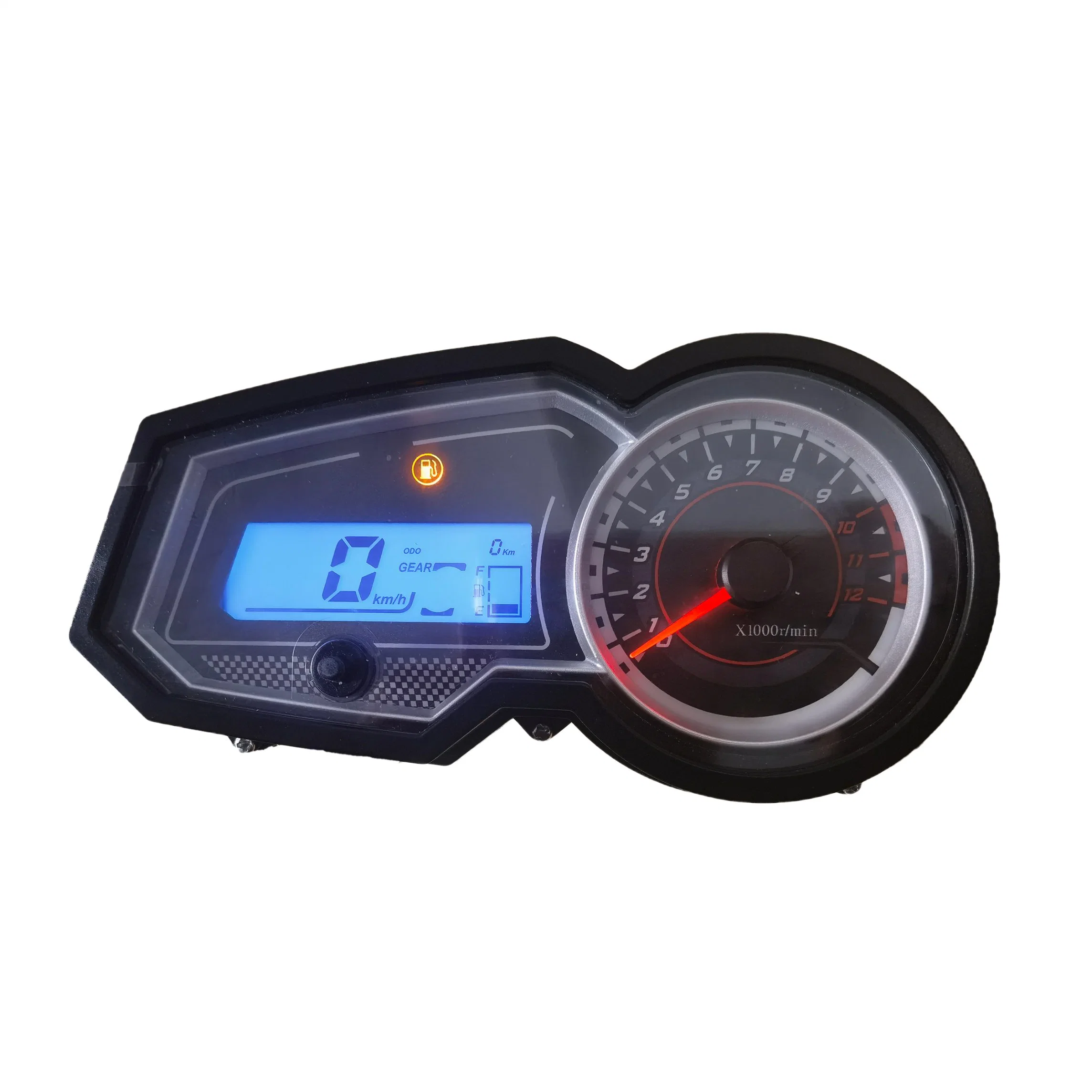 Hongyi LCD Digital Odometer, Speed Meter, Odometer, Oil Meter for Motorcycle, Electric Bicycle