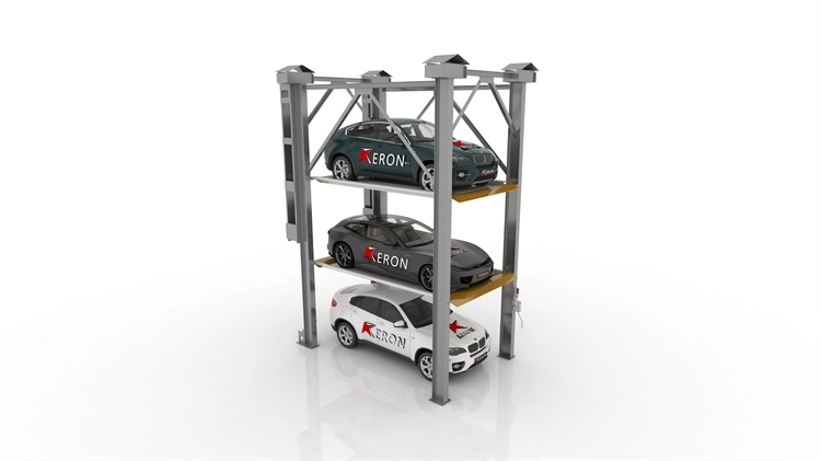 Sistema de estacionamiento de automóviles con elevador de rompecabezas de mantenimiento de suministro profesional