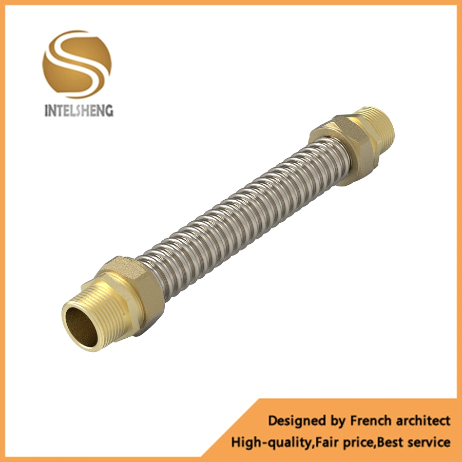 2021 High quality/High cost performance Brass Flexible SS304 Air Condition Bellows/Hose/Pipe Fitting (KTBF-OEM-101)