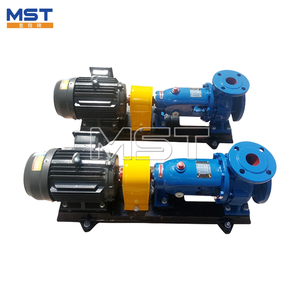 Centrifugal Single Stage Water Pump End Suction Pump Driven by Electric Engine