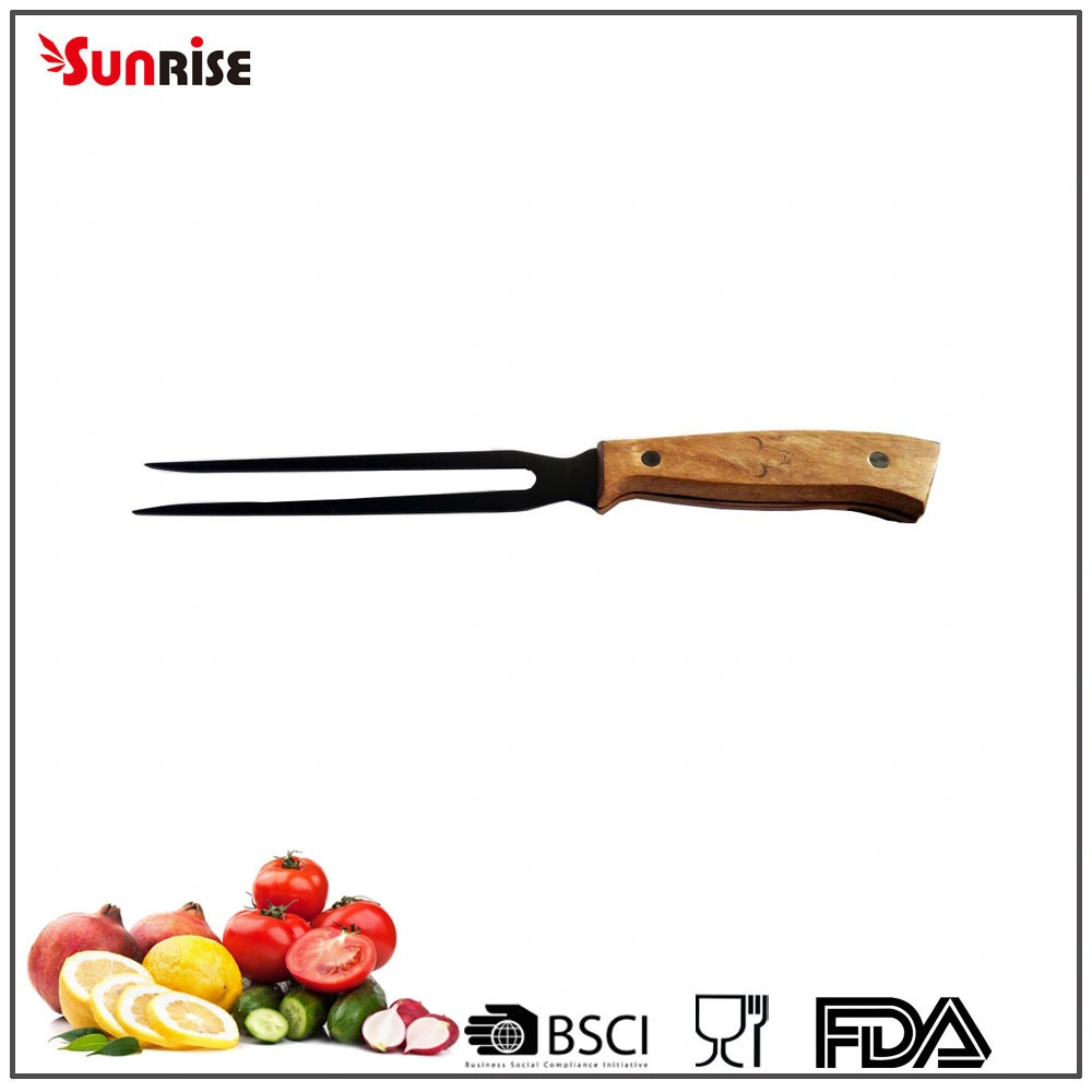 Kitchen Tools 8 Inch Chef Knife with Acacia Wood Handle (KSK371)