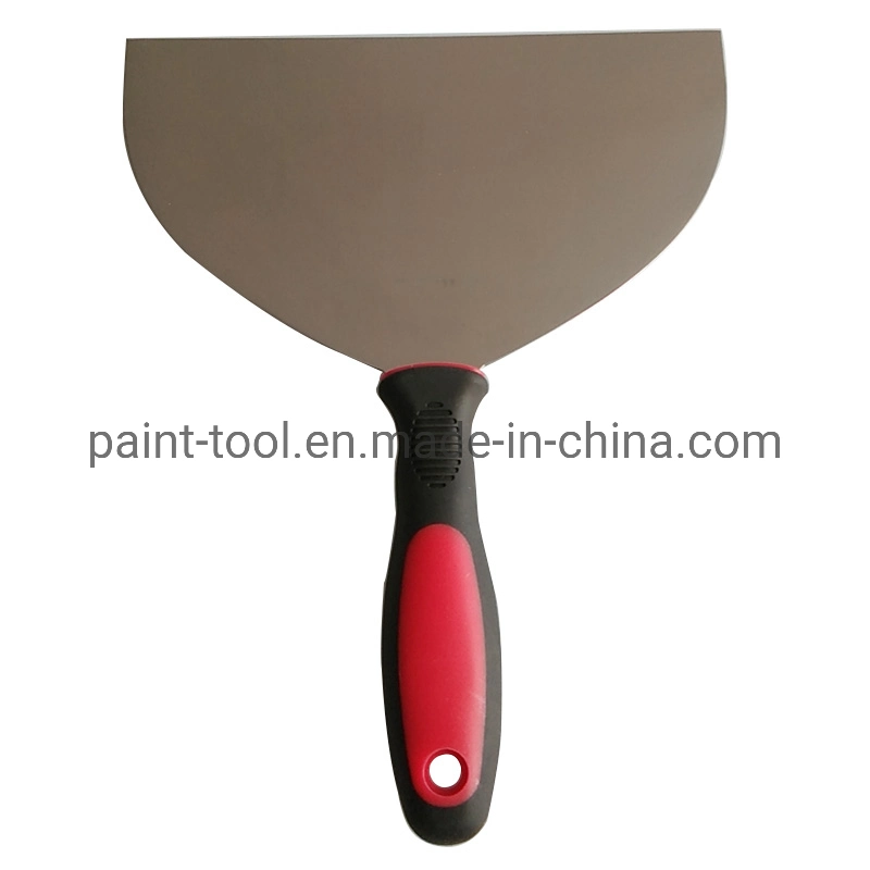 Stainless Steel Paint Scraper, Rubber Handle Putty Knife
