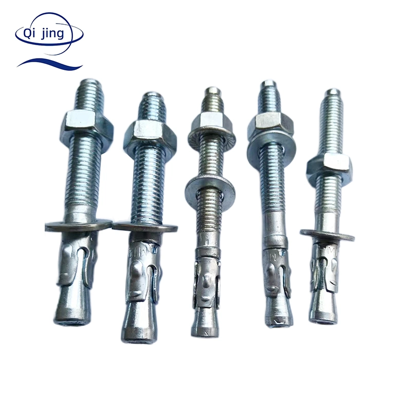 China Manufacturer Grade 4.8 Wzp Concrete Expansion Wedge Anchor Bolt