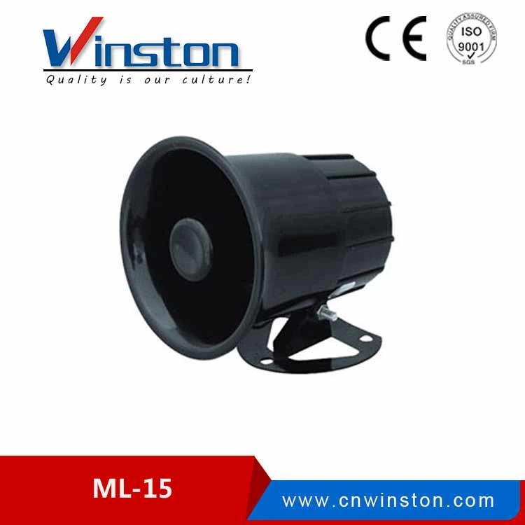 Ml-25 8 Tones Car Electronic Alarm 100dB 10W DC12V 24V