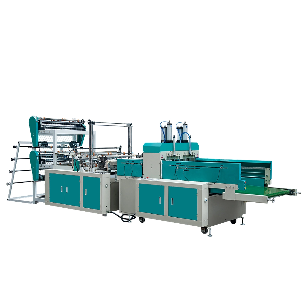 Automatic High Speed 2 Lines T-Shirt Bag Making Machine