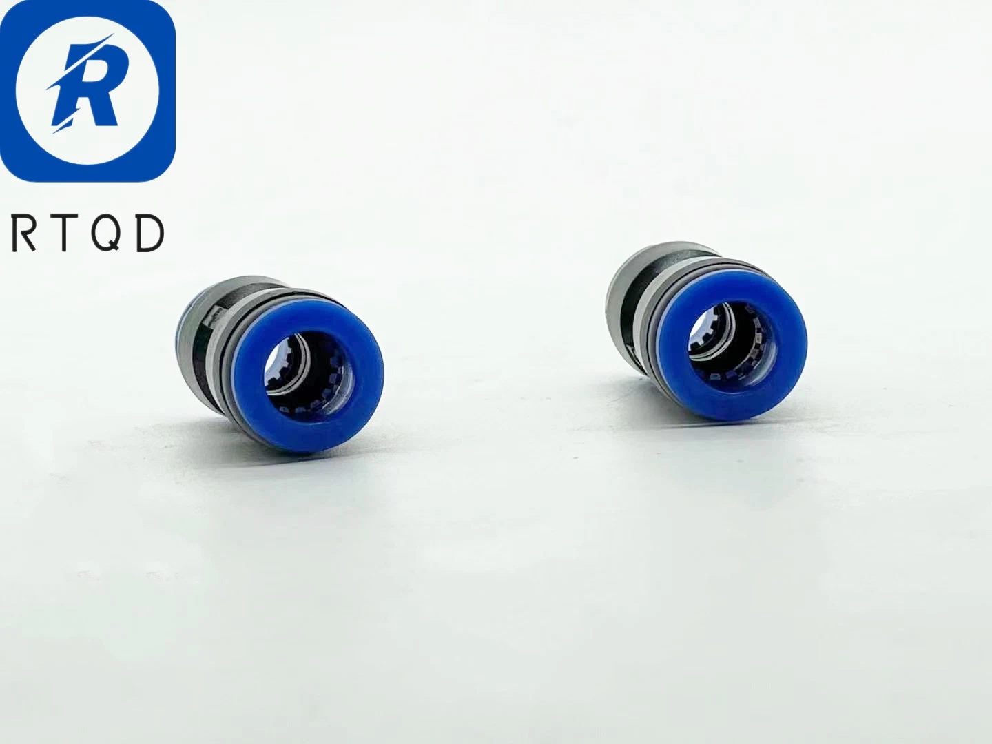 Pneumatic Component Blank Body Blue Plastic Cap Air Hose Connector Pipe Push-in Plastic Pneumatic Tube Fittings PU P Series Fittings