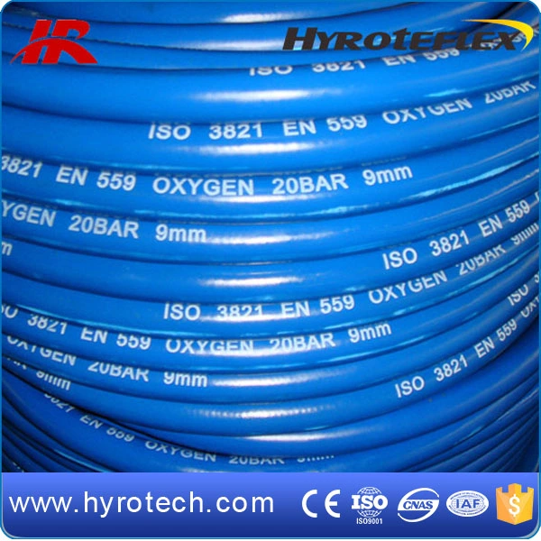 Factory Blue Oxygen Rubber Hose