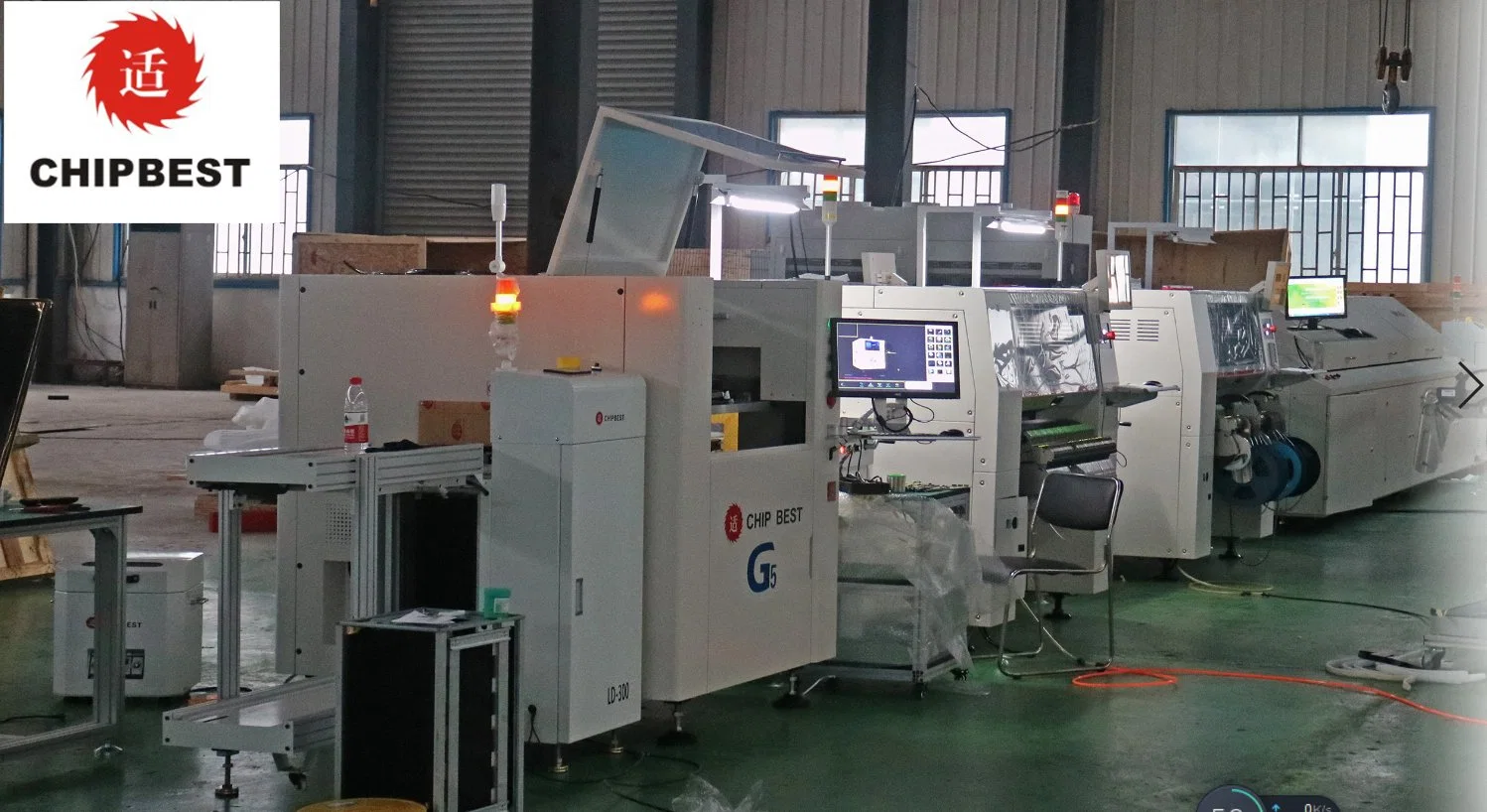 PCB Manufacturing Line PCB Assembly Line Solder Resist Masks Package Online Aoi (Automatic Optical Inspection) Reflow Oven Solder Paste Inspection Machine