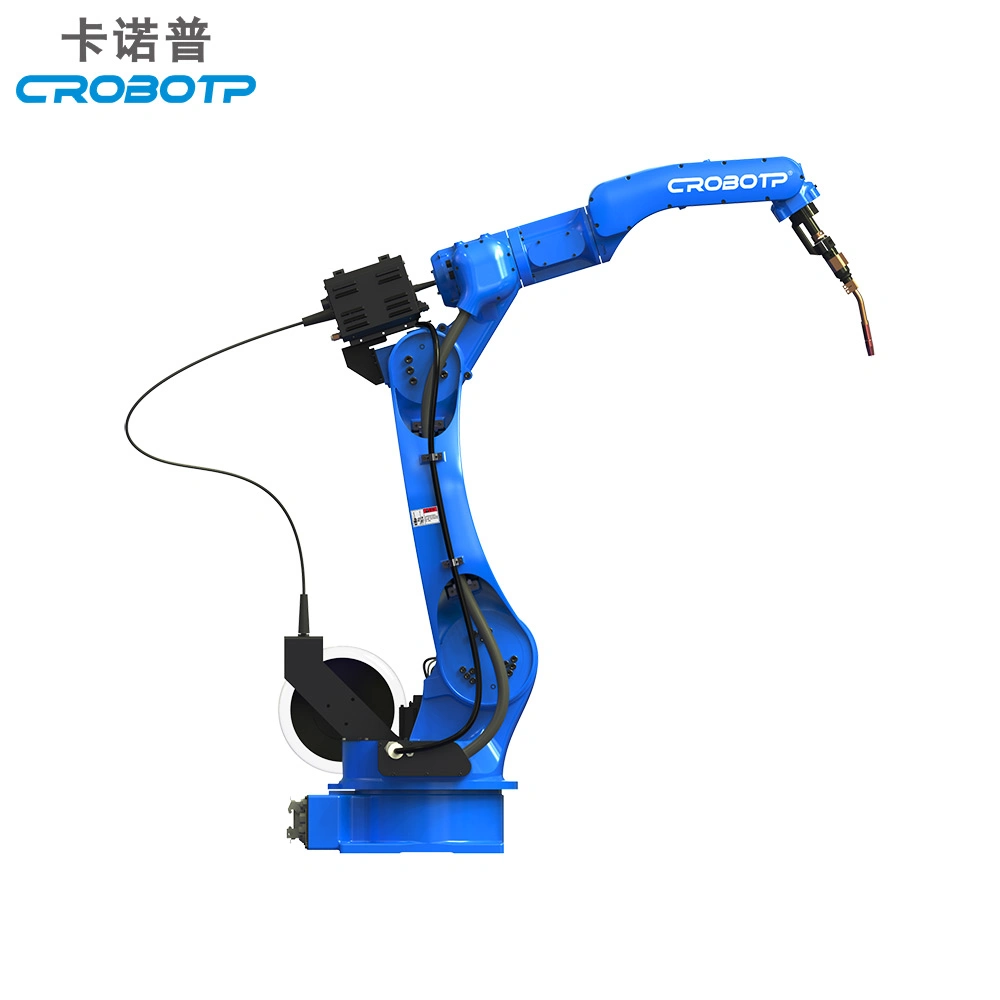 6 eje 2012mm alcanzando soldadura Industrial Robot soldadura de acero inoxidable