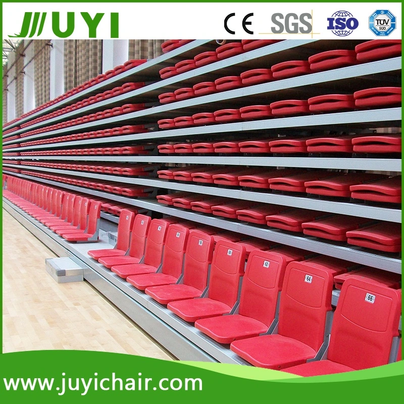 Floor Mounted Telescopic Seats Retractable Seating Gym Bleacher Seating System Jy-769