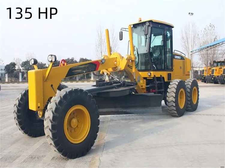 Official Mini New 135HP Motor Grader Gr135 with Ripper and Blade