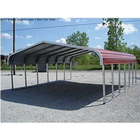 SC088 Easy Assemble Metal Carports Shed Steel Structure Building Steel Car Garage