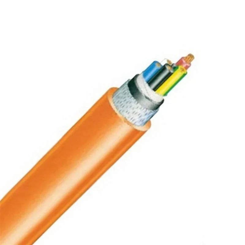 Fabricante China 600V Cable 3C+E 70mm2 de 95mm2 naranja cable circular