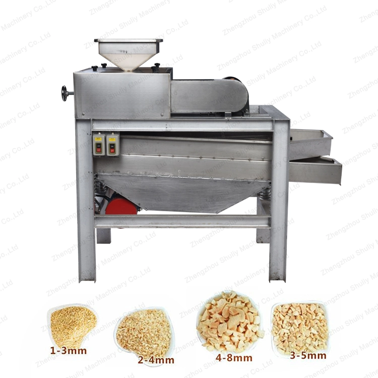 Chinese Supplier Peanut Kernel Crusher Pistachio Nut Chopper Hazelnut Cutting Machine