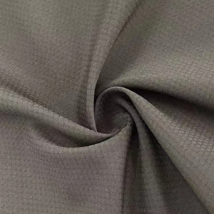 China Custom-Built 100% Polyester Jacquard Mechanical Plain Four Way Stretch Fabric for Pants