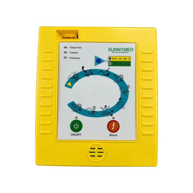 Sy-C025-2 New Type Cost-Effective Automated Portable Aed External Defibrillator Emergency Equipment