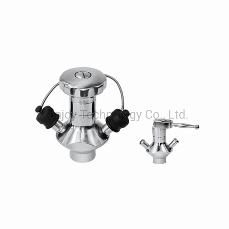 Stainless Steel Automatic Return Aspetic Sample Valve with Handwheel