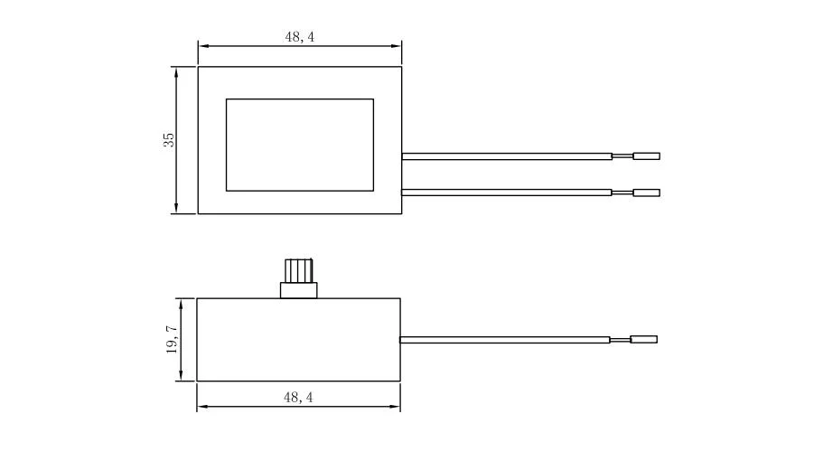 Low Voltage Input 9-40V Output DC6-36V Speed Controller for Strip Lamp Panel