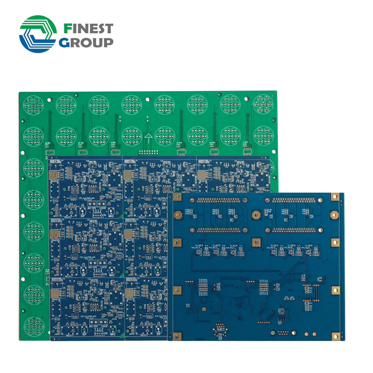 Günstigste Leiterplattenhersteller Einfache PCB-Design castellated MCU Android Mobile Preis für Platine Faber Chimney