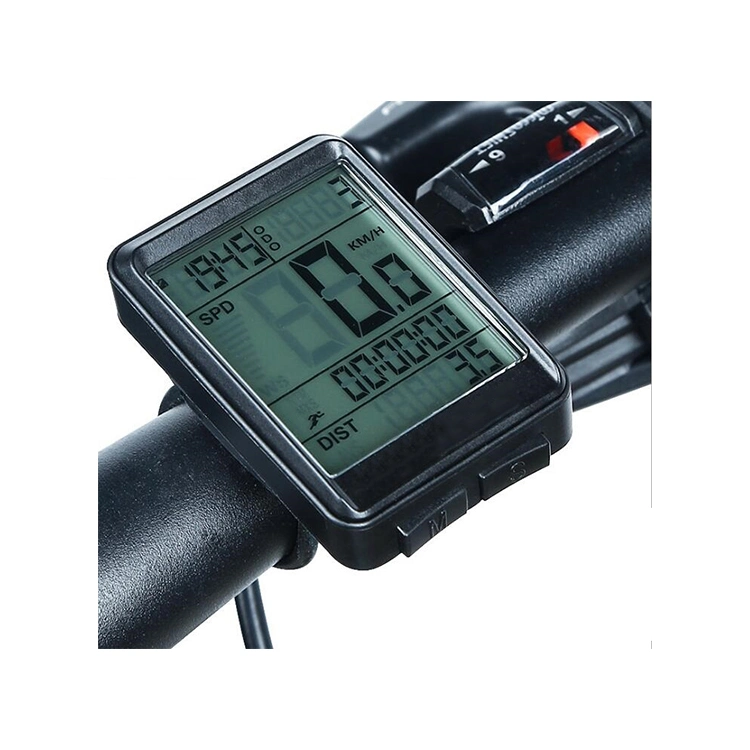 Bicycle Odometer Waterproof Cycle Bike Computer with LCD Display Digital Stopwatch