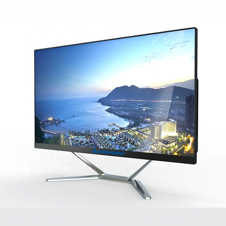 Hot Sell i3 i5 i7 21.5 بوصة 23.6 بوصة 23.8 Inch All in One Desktop PC Win10 OS All in كمبيوتر شخصي واحد مع سطح المكتب المكتبي لتشغيل الألعاب في Office والمدرسة