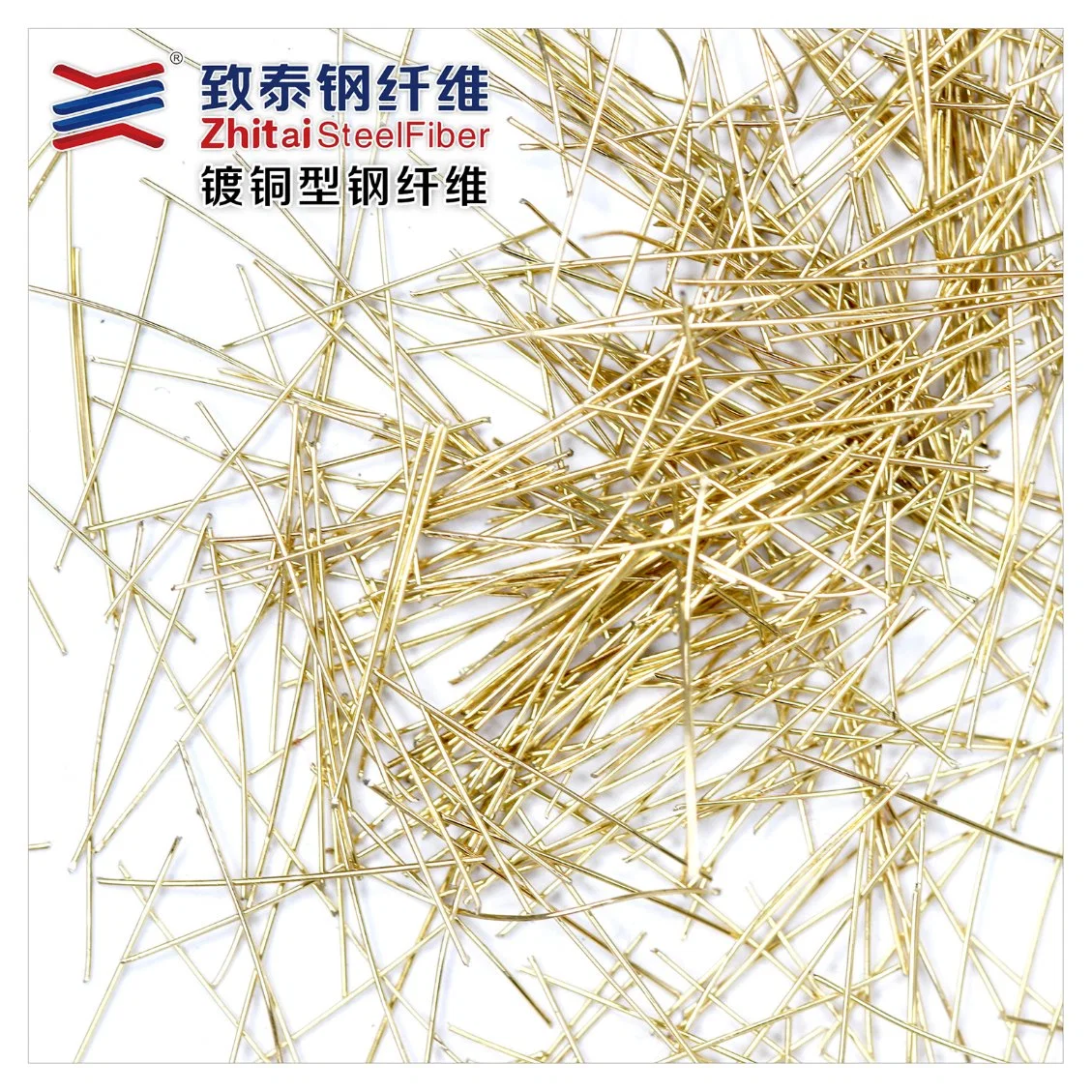 Micro Steel Fiber 2850 MPa Diameter 0.2 mm for Uhpc Concrete Reinforcement