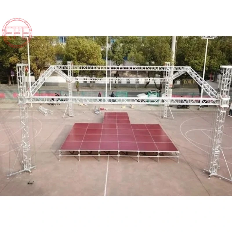 Aluminum Alloy Steel Ringlock Scaffolding Portable Event Stage
